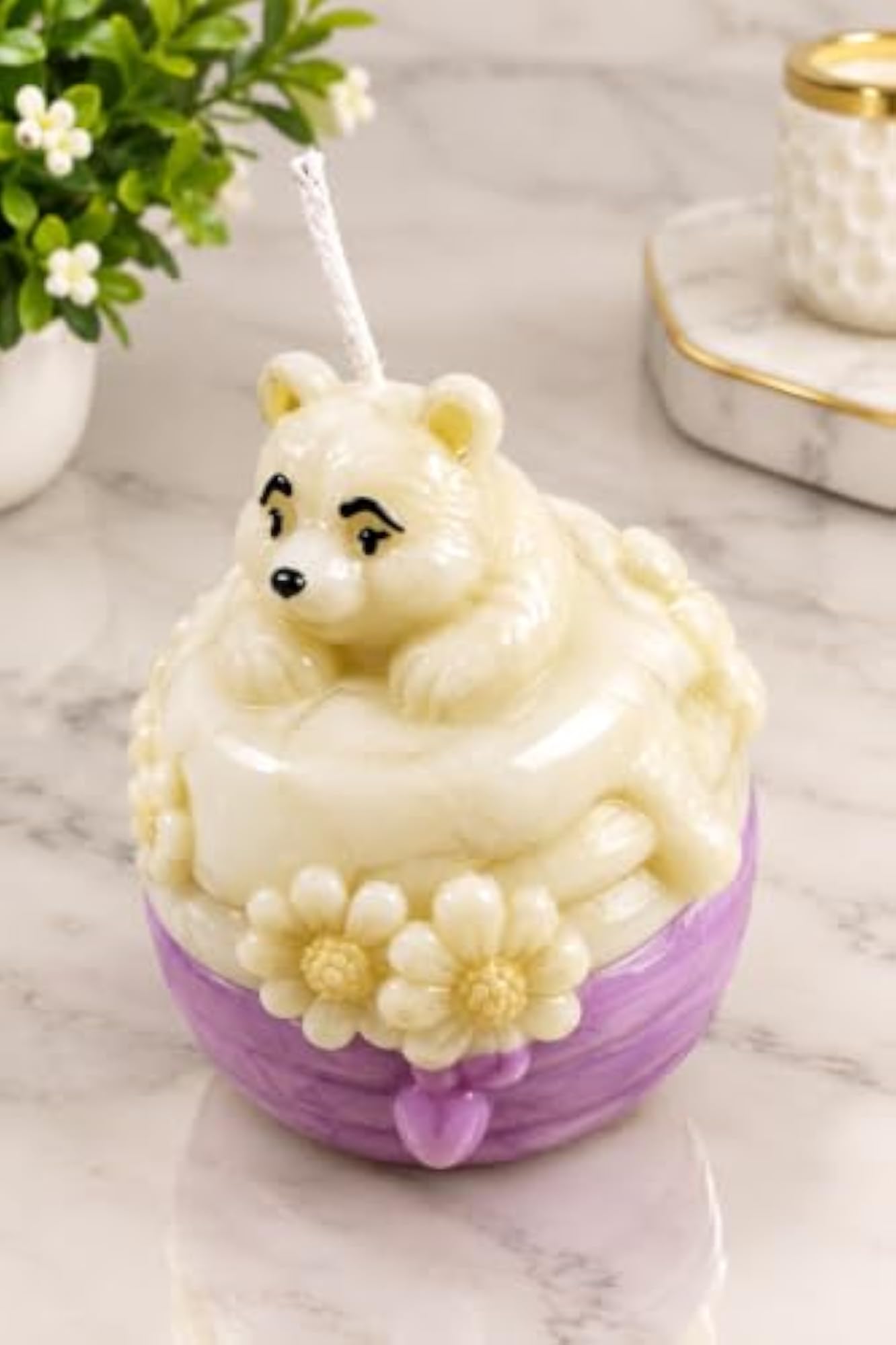 Teddy Bear Decorative Scented Candle, Gift for Home Décor